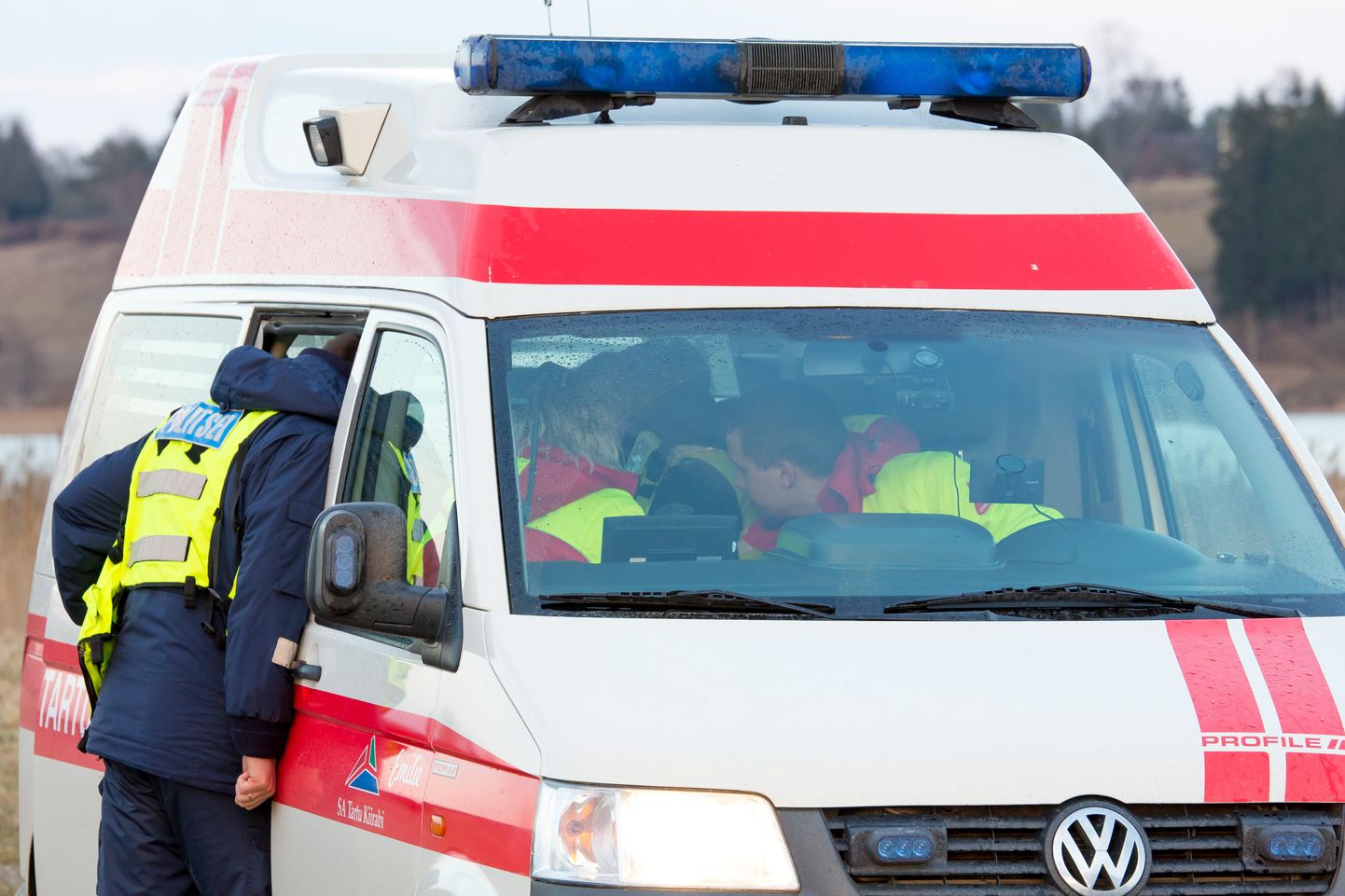 Kiirabi viis mehe Viljandi haiglasse. Pilt on illustratiivne.