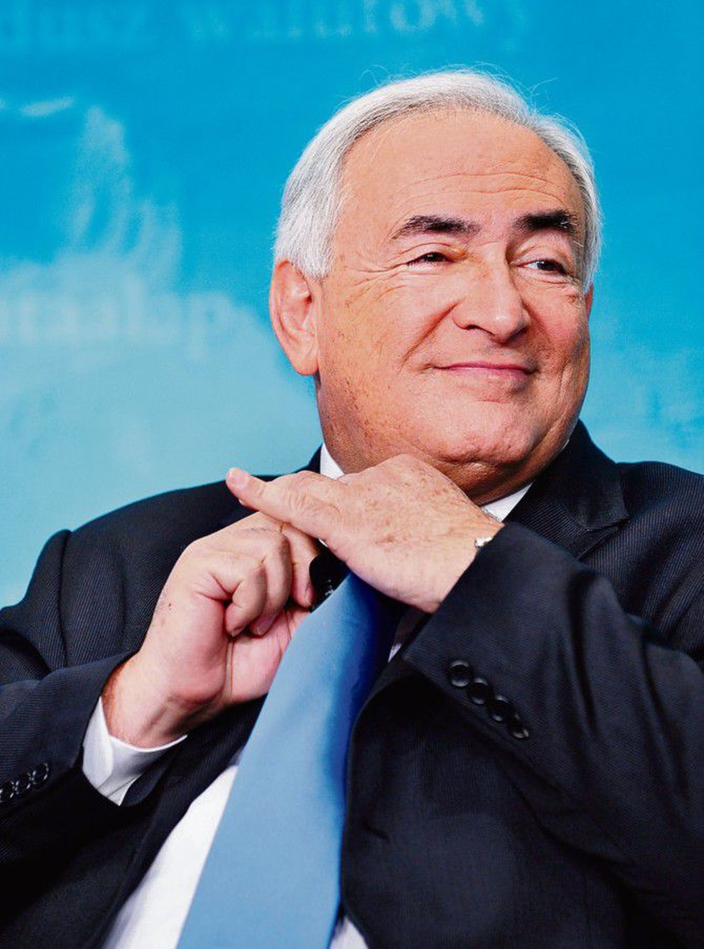 Enesega rahul: Dominique Strauss-Kahn tänavu veebruaris IMFi konverentsil Washingtonis.