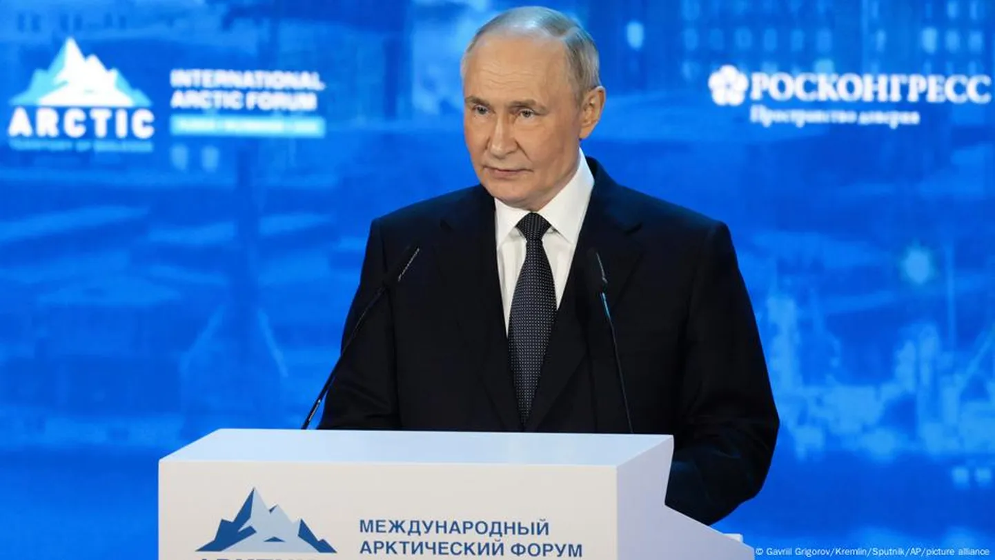 Российский диктатор Владимир Путин.