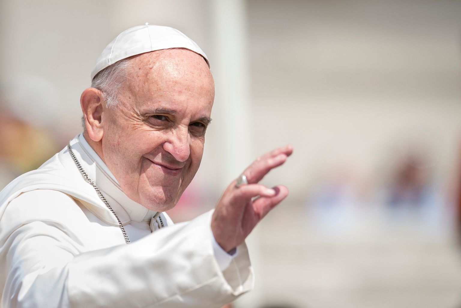 Paavst Franciscus Vatikanis 2016. aastal.