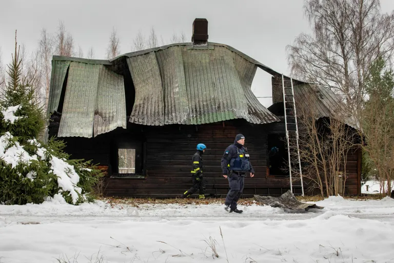 Двое мужчин погибли в результате пожара.