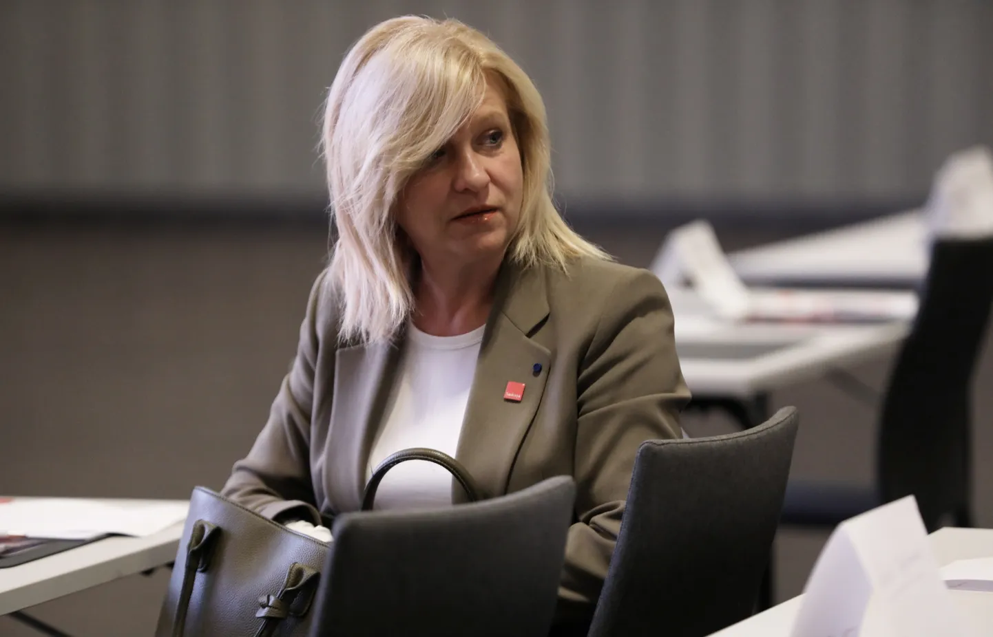 "Saskaņas" deputāta amata kandidāte Regīna Ločmele