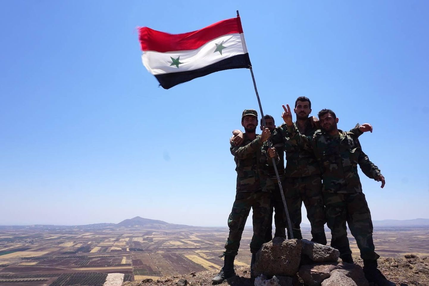 Juulis vallutasid Süüria valitsusväed Daraa provintsi, kust sai seitse aastat tagasi revolutsioon alguse. FOTO: Xu Dezhi
