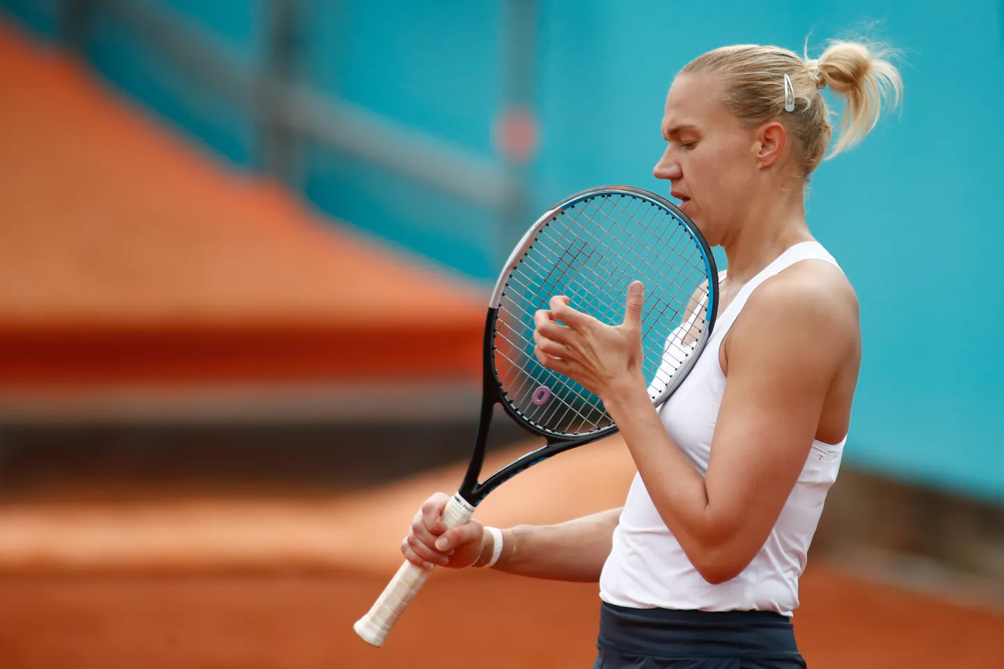 Kaia Kanepi aprilli lõpus Madridi turniiril.