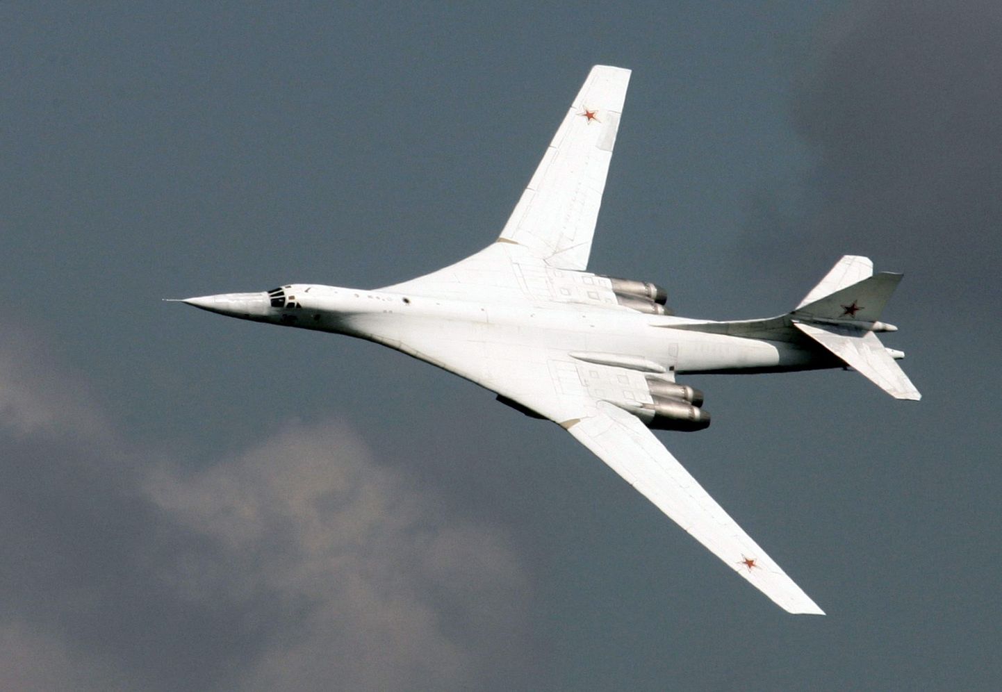 Vene strateegiline pommitaja TU-160.