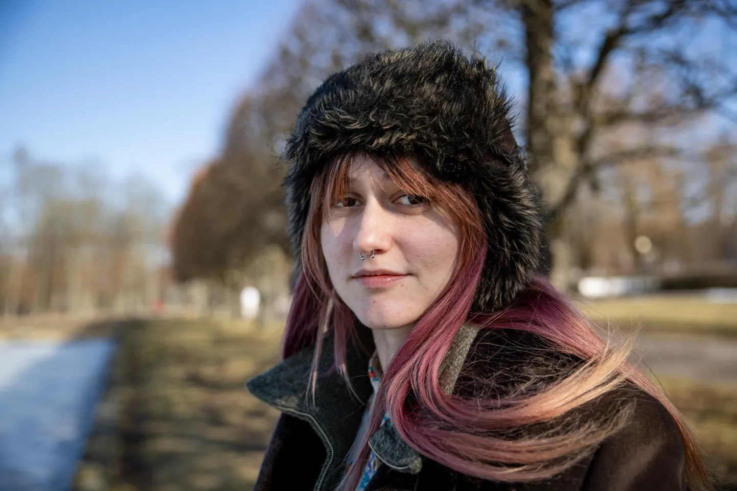 Etenduskunstnik Elina Masing, lauljanimega Valge Tüdruk.
