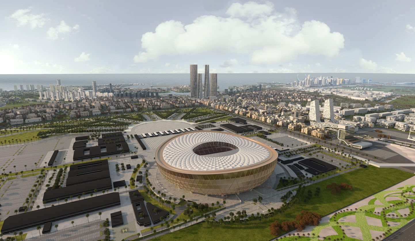 80 000 pealtvaatajat mahutav Al-Lusaili staadion.