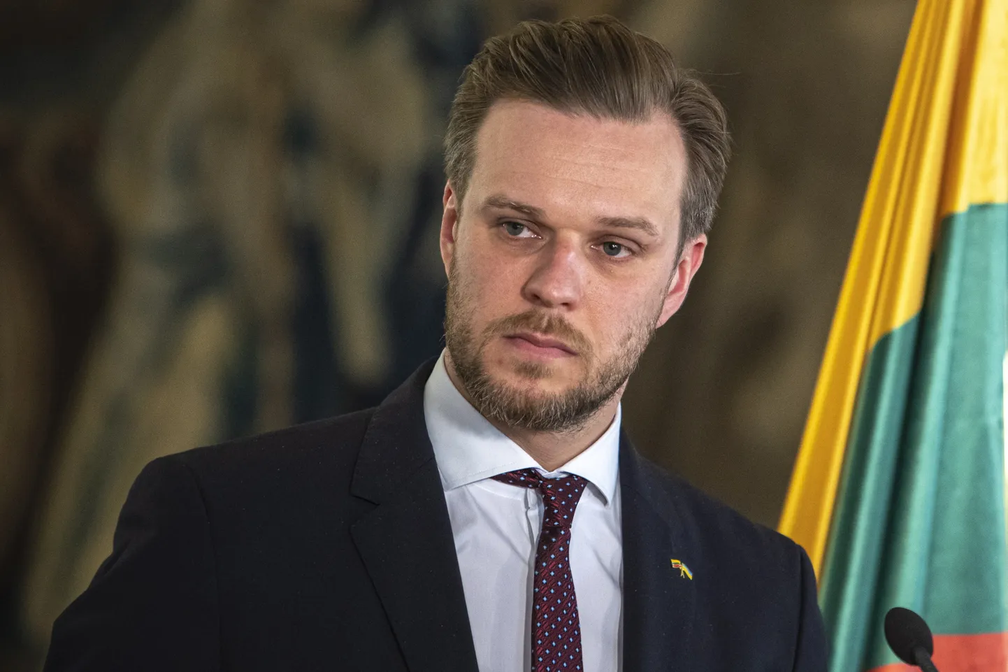 Leedu välisminister Gabrielius Landsbergis.