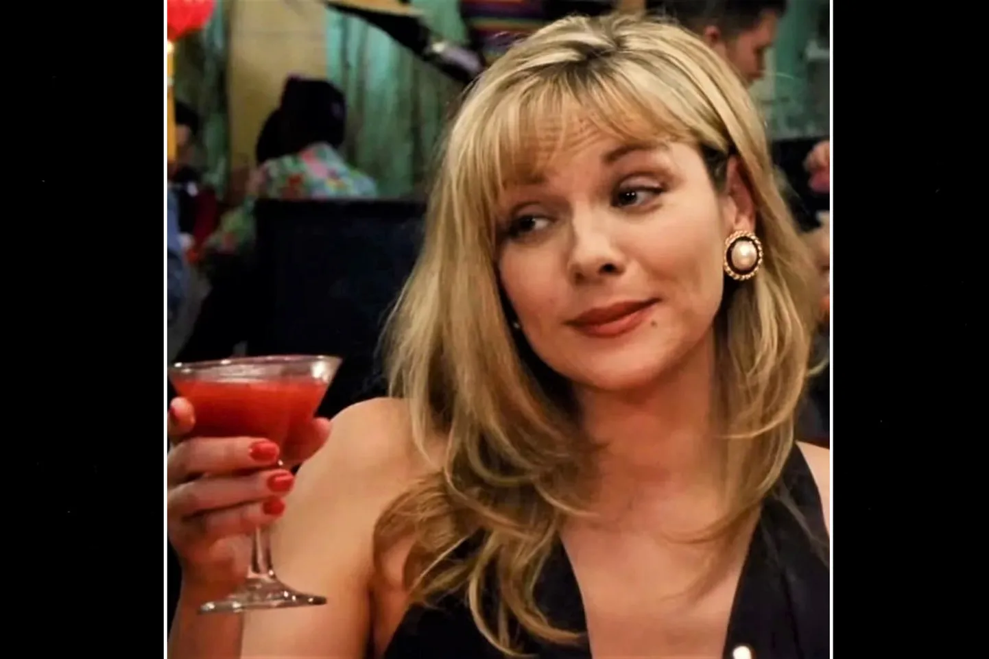Samanthat kehastanud Kim Cattrall.