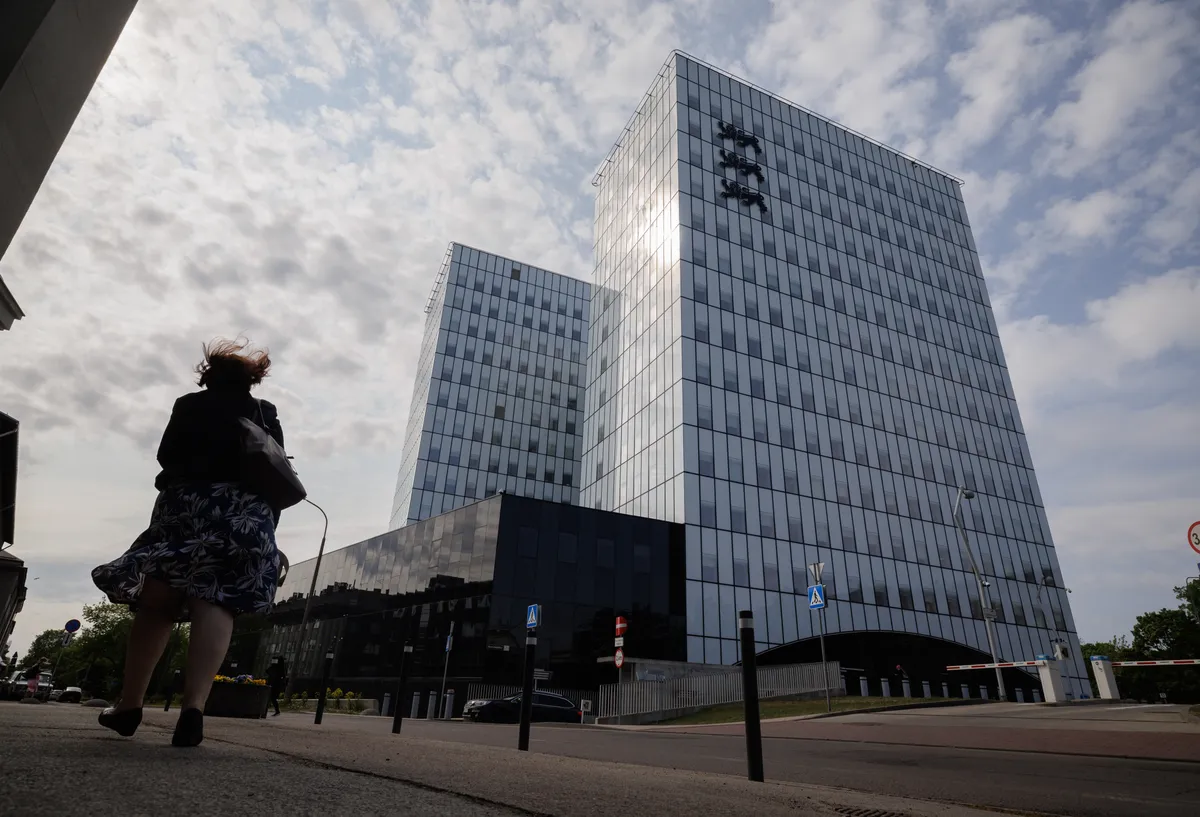 This skyscraper in Tallinn houses six Estonian ministries, including those responsible for designing new regulations that could expedite the notoriously slow Estonian public planning processes.