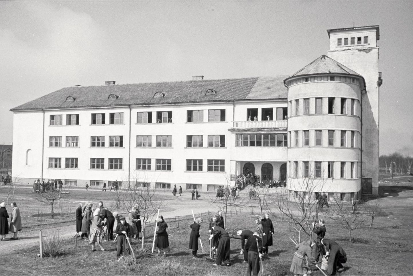 Кохтла-Ярвеская школа, 1946 год.