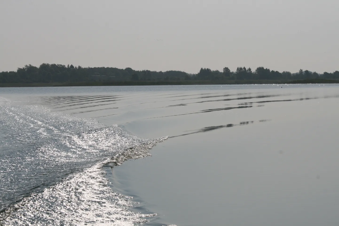 Järvepeegeldus Lõpe lahel Läänemaal
