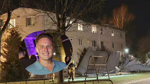 Kärdlas katuse kaotanud majas on korter ka Robin Valtingul: õnneks on mu korter teisel korrusel