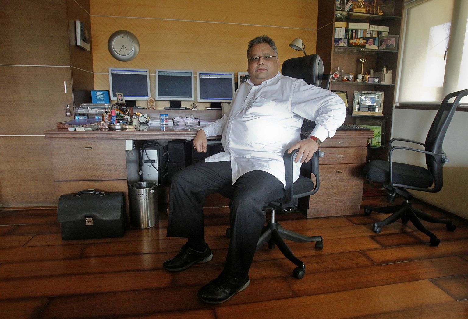 India miljardär Rakesh Jhunjhunwala sai rikkaks aktsiatega
