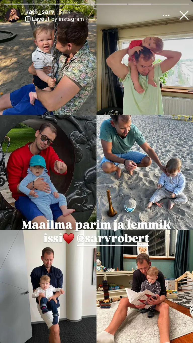 Kuvatõmmis Instagramist.