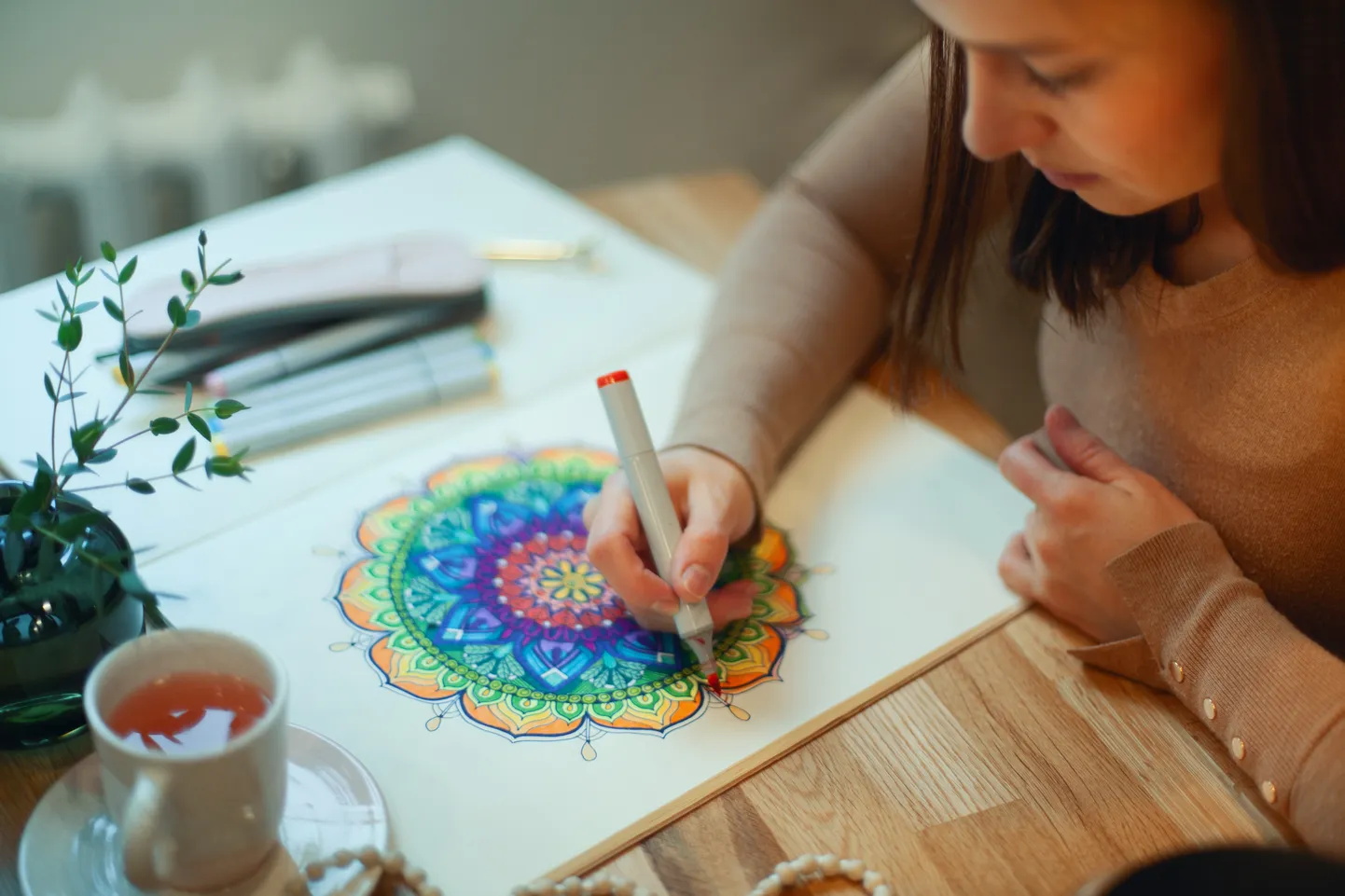 Joonistamine on üks kunstiteraapia alaliike.