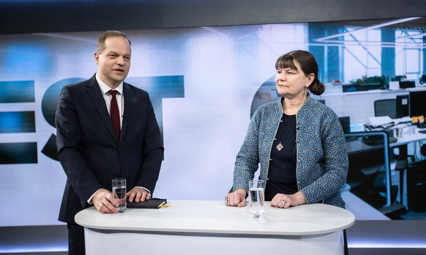 Otse Postimehest: Ott Maaten, rahvusooper Estonia peadirektor ja Riin Alatalu, ICOMOS Eesti komitee esimees.