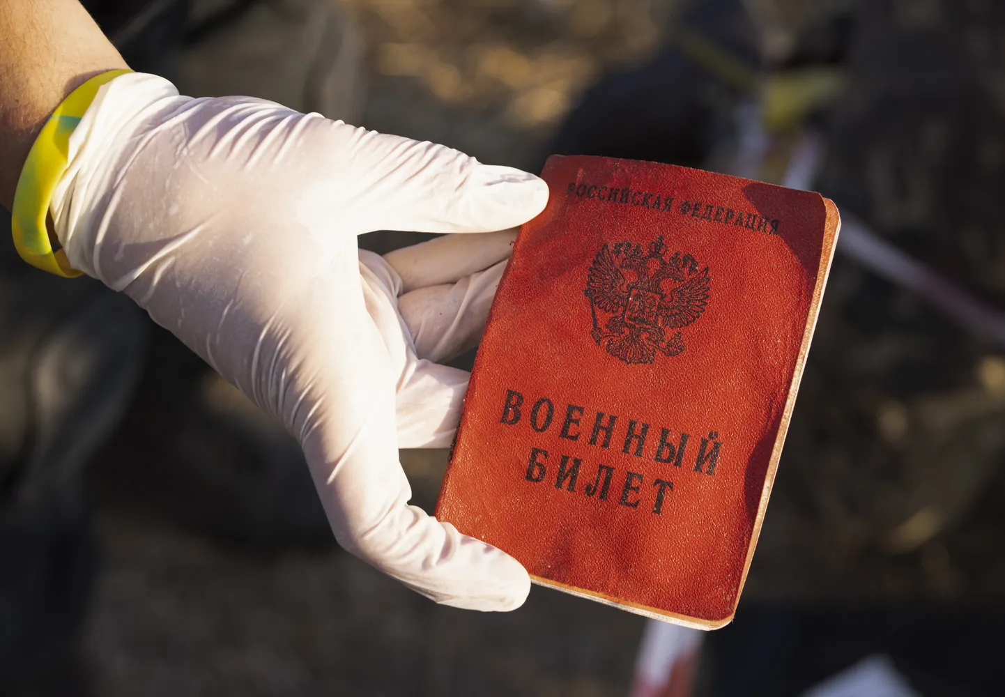 Военный билет российского солдата. Иллюстративное фото