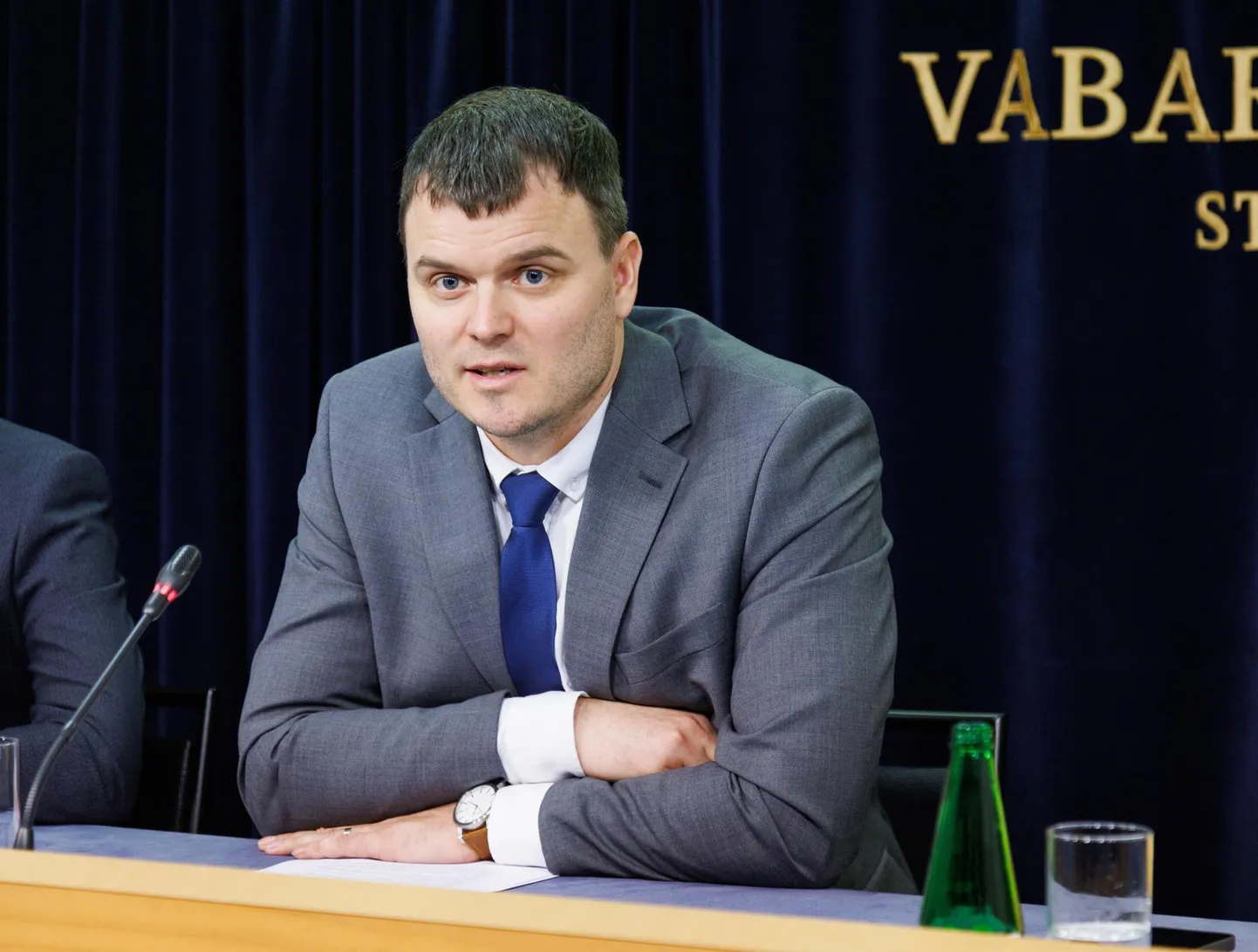 Keskkonnaminister Madis Kallas.
