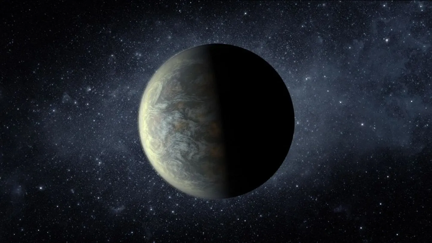 Kunstniku nägemus planeedist Kepler-20f.
