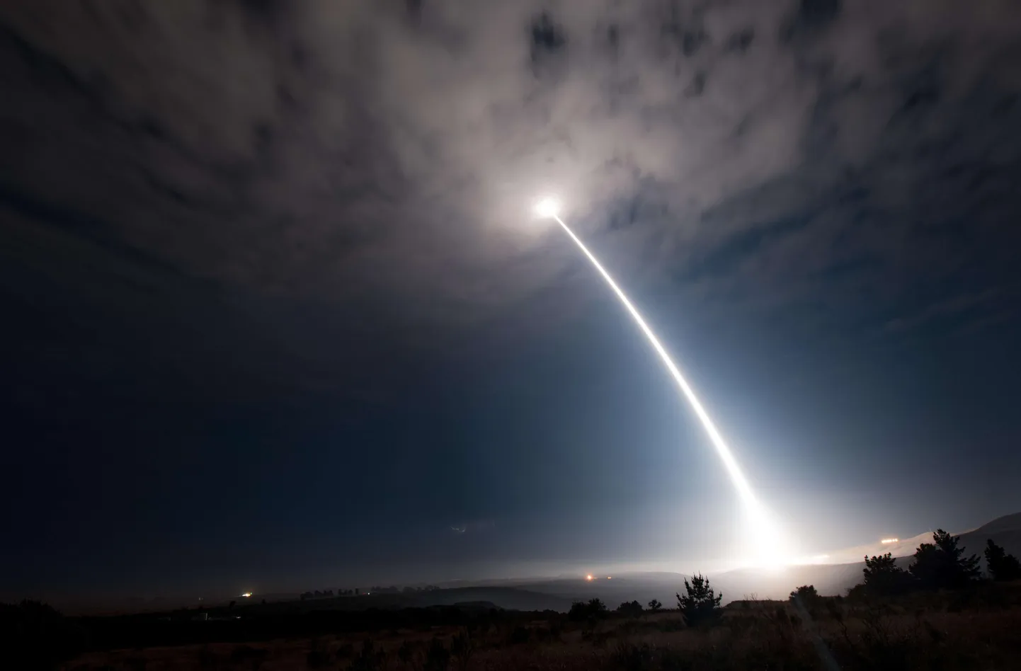Minuteman III ballistiline rakett.