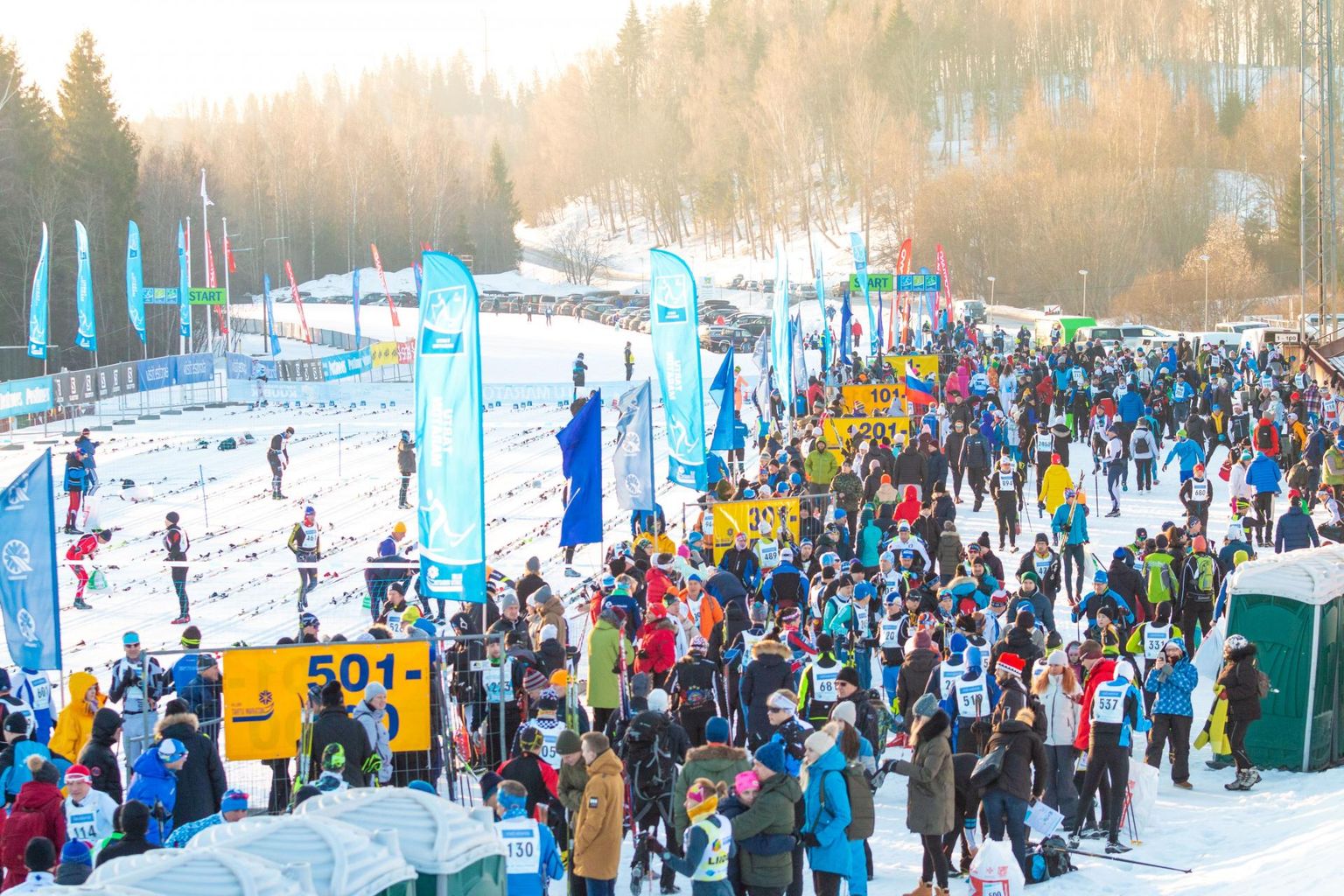 Kui varasemalt on suustajate toetajad pääsenud Tehvandil Tartu maratoni stardiala äärde, siis sel aastal lubatakse sinna vaid osalejad.