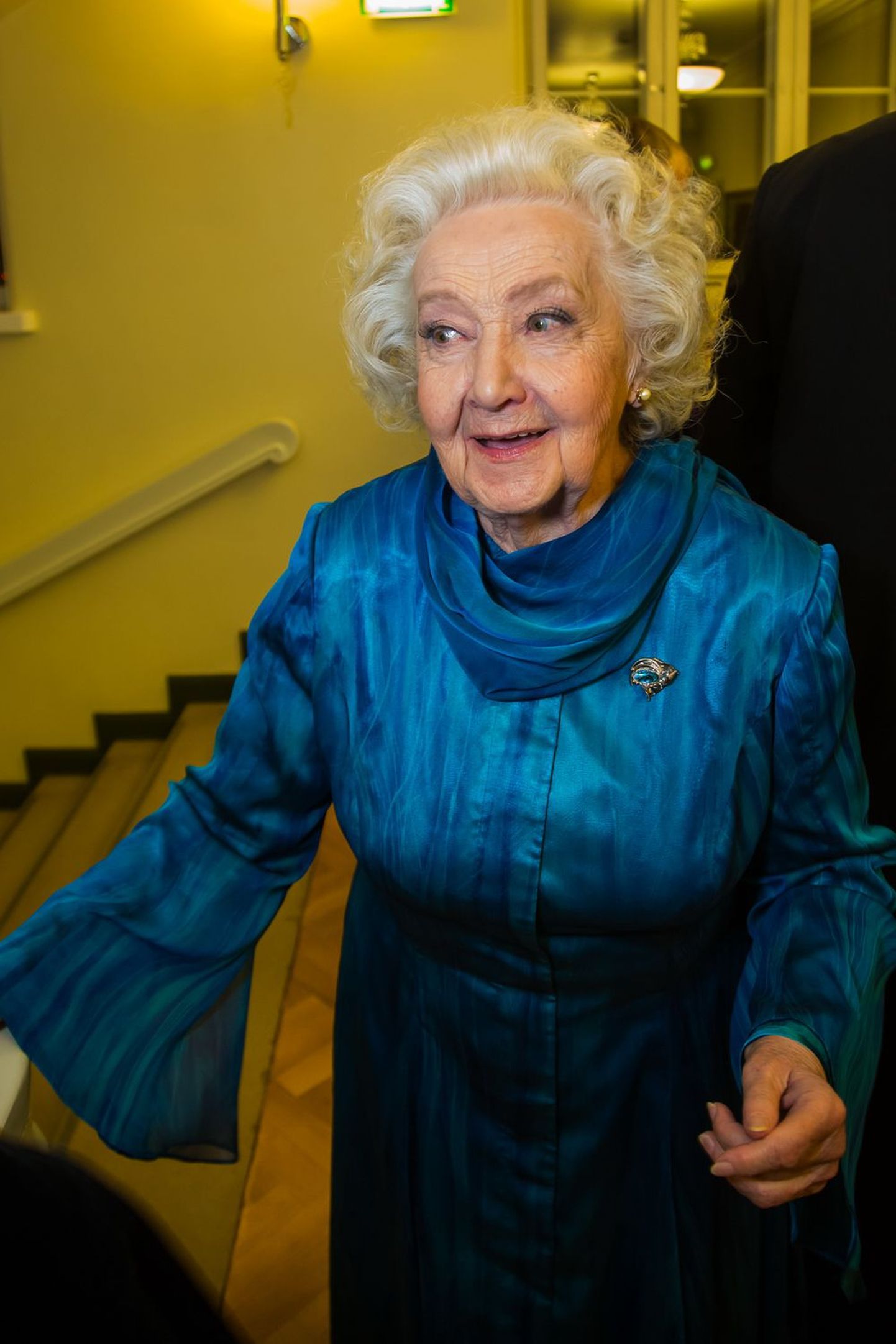 Grand Old Lady Ita Ever 2015. aastal Teatriauhindade gala järelpeol.