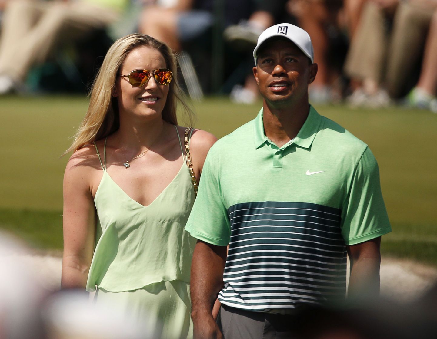 Lindsey Vonn ja Tiger Woods