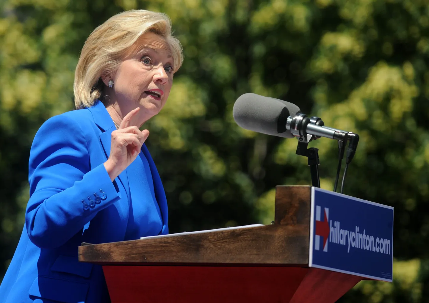 Hillary Clinton.