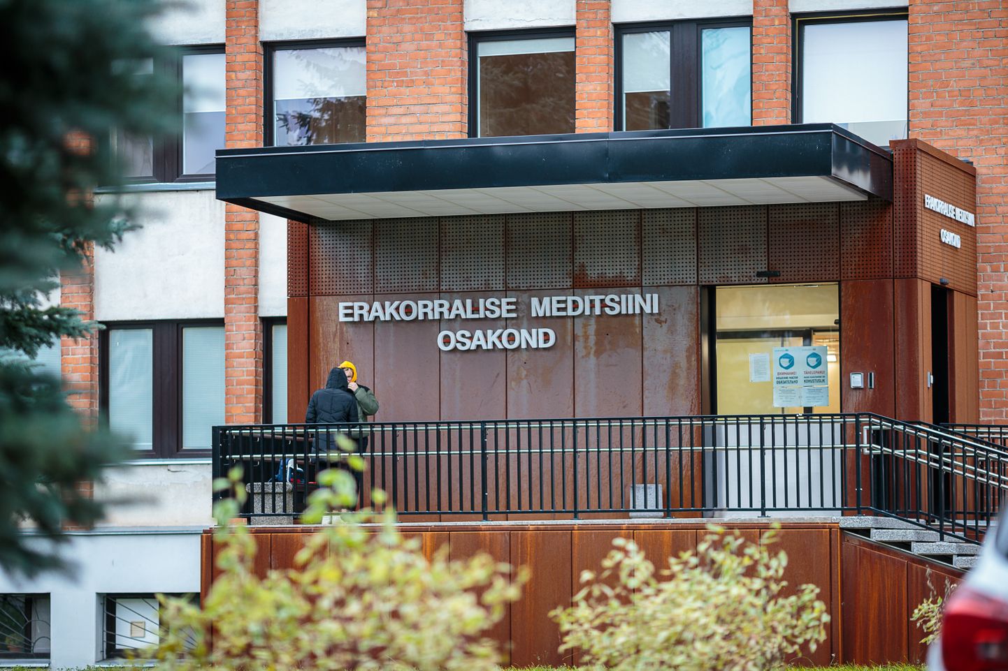 Narva haigla erakorralise meditsiini osakond.
