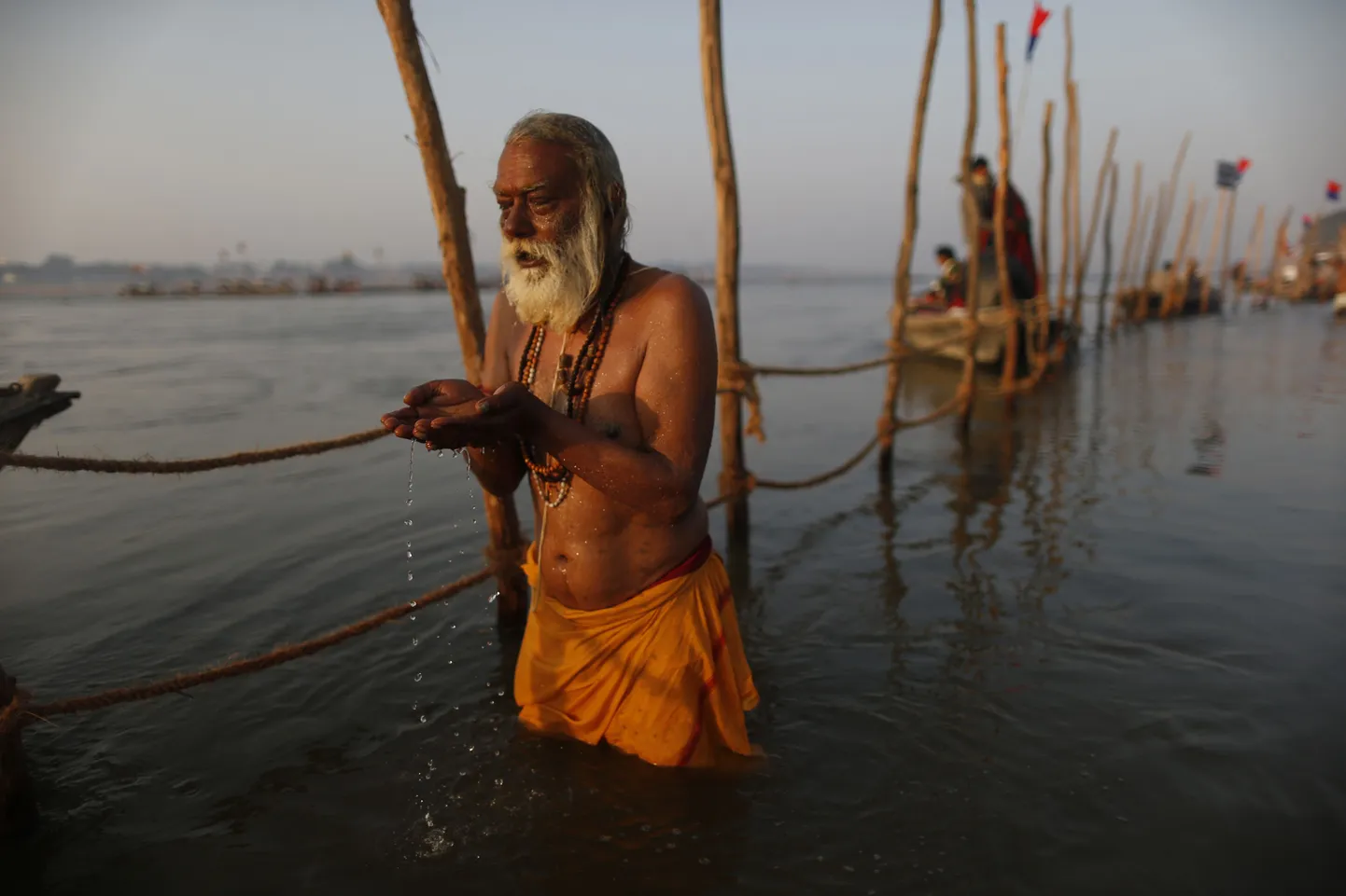 Palverändur Gangese jões.