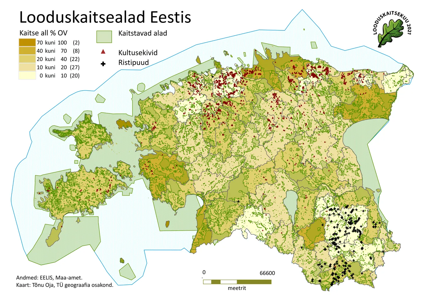 Andmed: EELIS, maa-amet FOTO: Tõnu Oja, TÜ geograafia osakond
