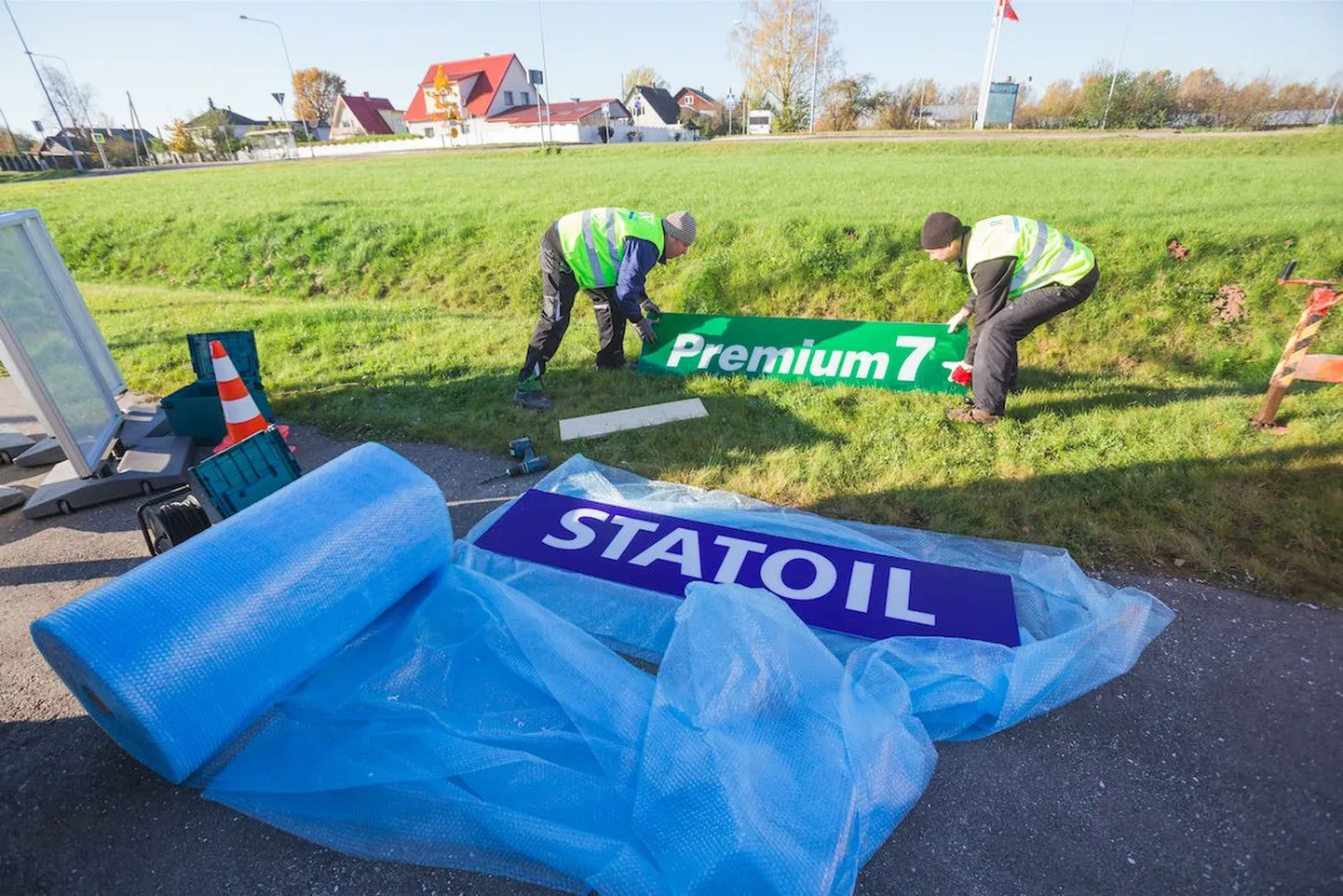 Kvissentali Premium 7 tankla sildid asendati Statoili omadega 19. oktoobril.