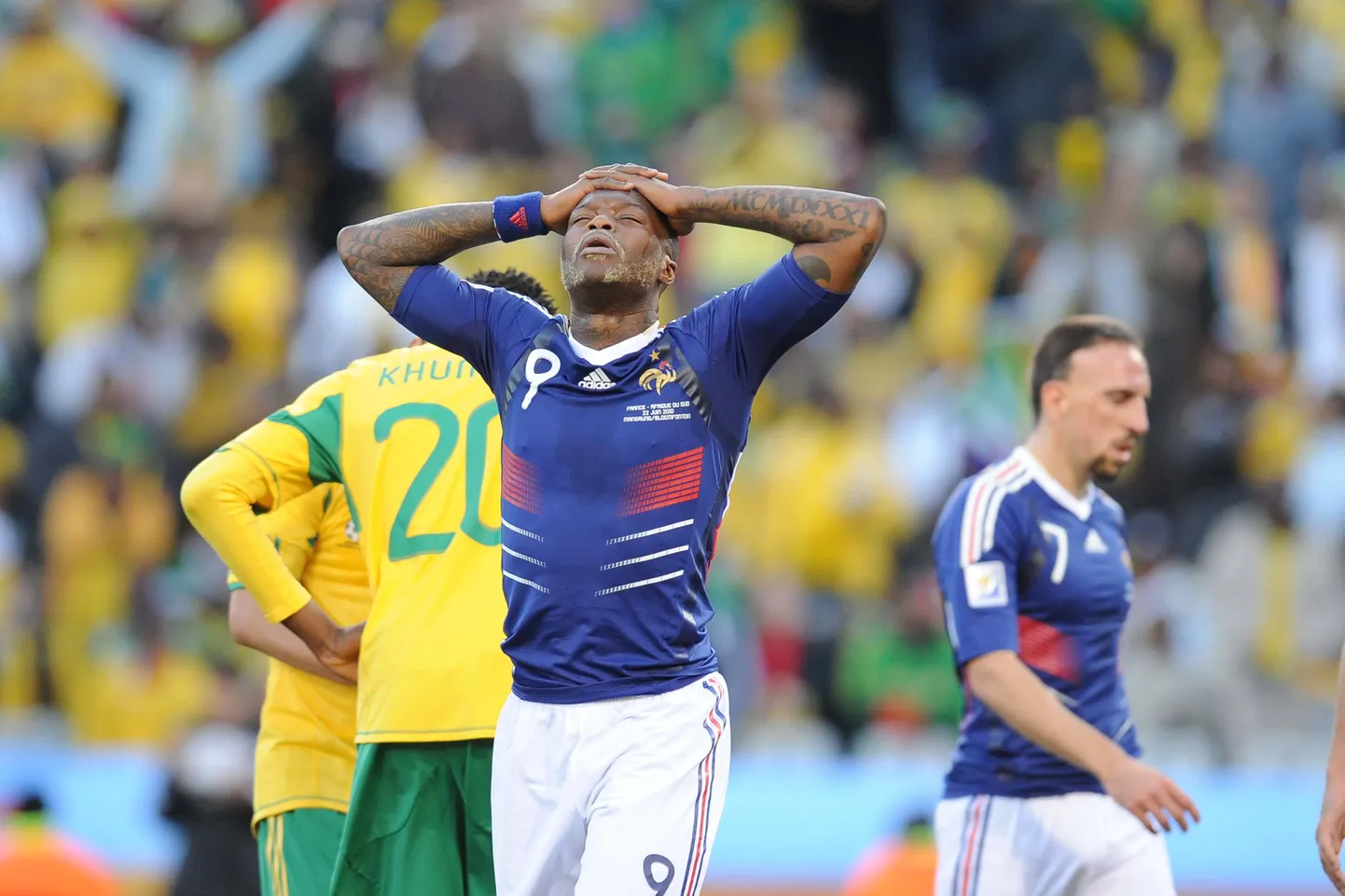 Djibril Cissé esindas Prantsusmaa koondist 41 korda.