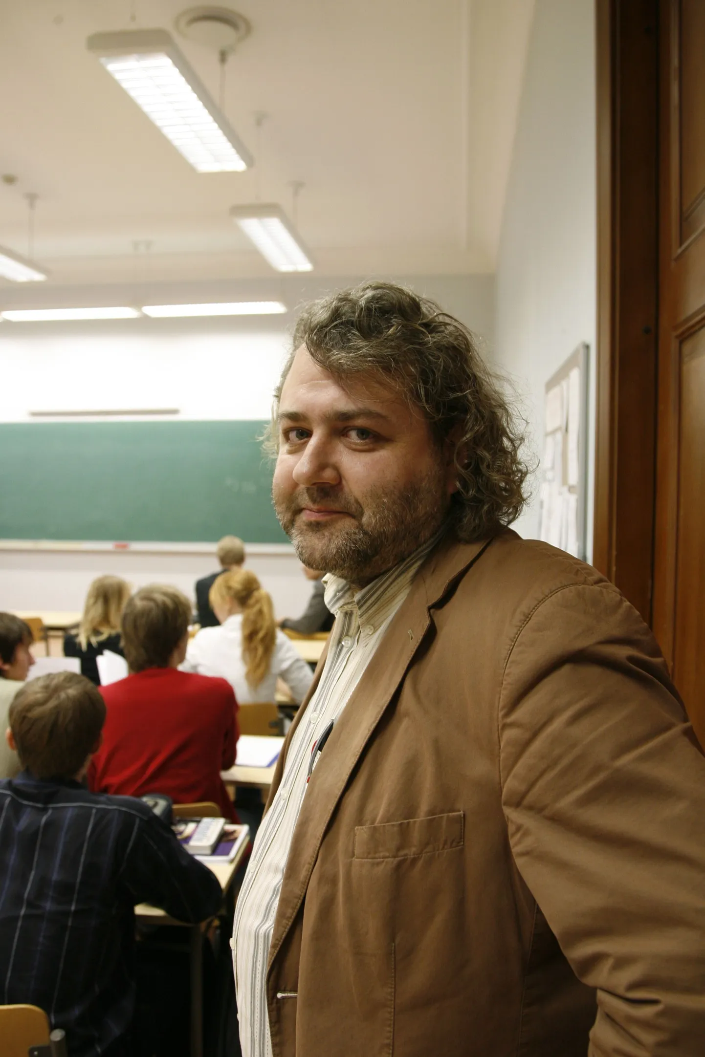 Tallinna reaalkooli matemaatikaõpetaja Andres Talts.