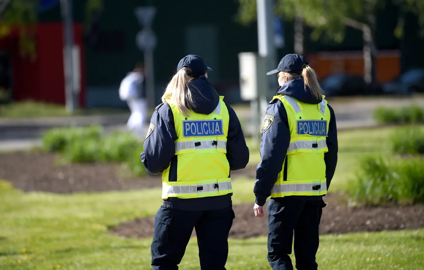 Policijas darbinieces. Ilustratīvs attēls.