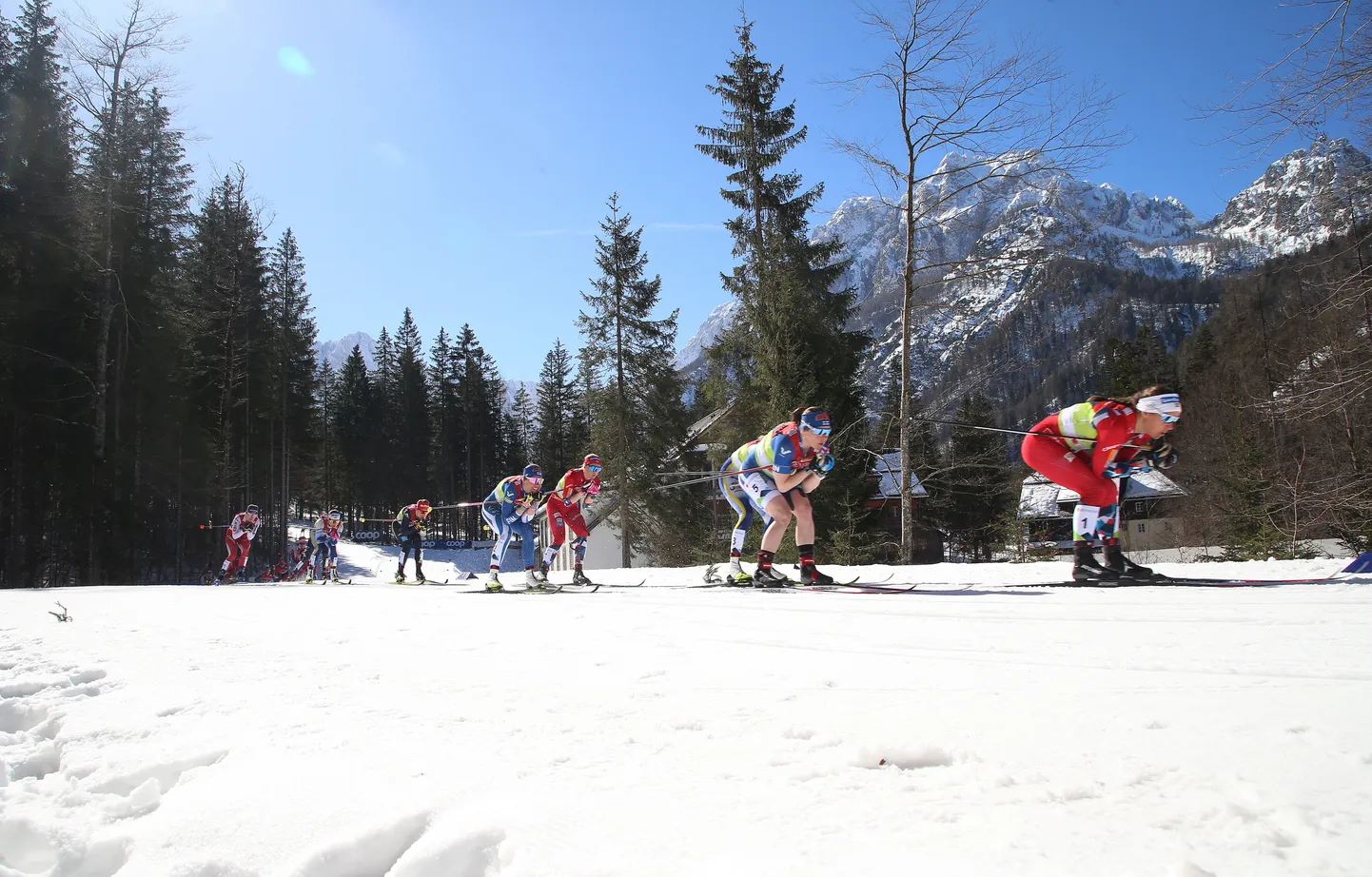 Naiste 30 km suusamaraton Planica MMil.