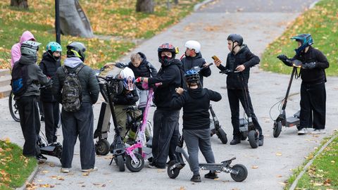 Laste arvates salajane ühissõit algas politseiauto nägemisest tingitud põgenemisega
