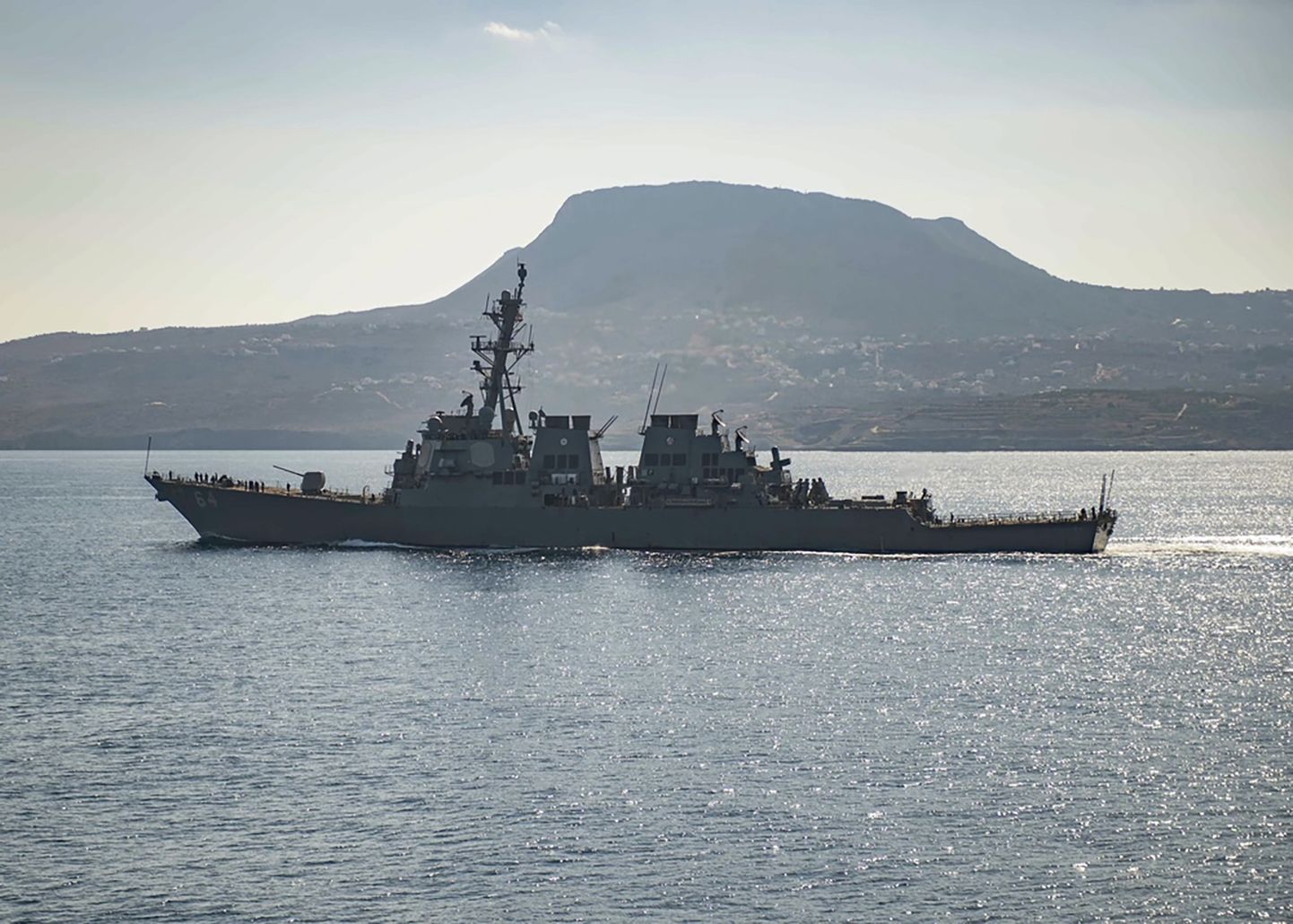 USS Carney.