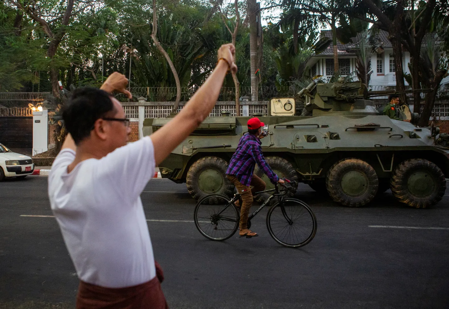 Протесты в Мьянме