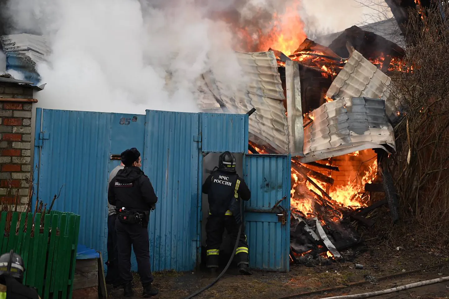 Järjekordne rünnak Belgorodile. Foto on tehtud 17. märtsil 2024.
