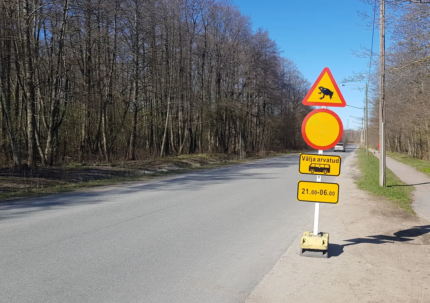 Astangu tänava sulgemine konnarändeks.