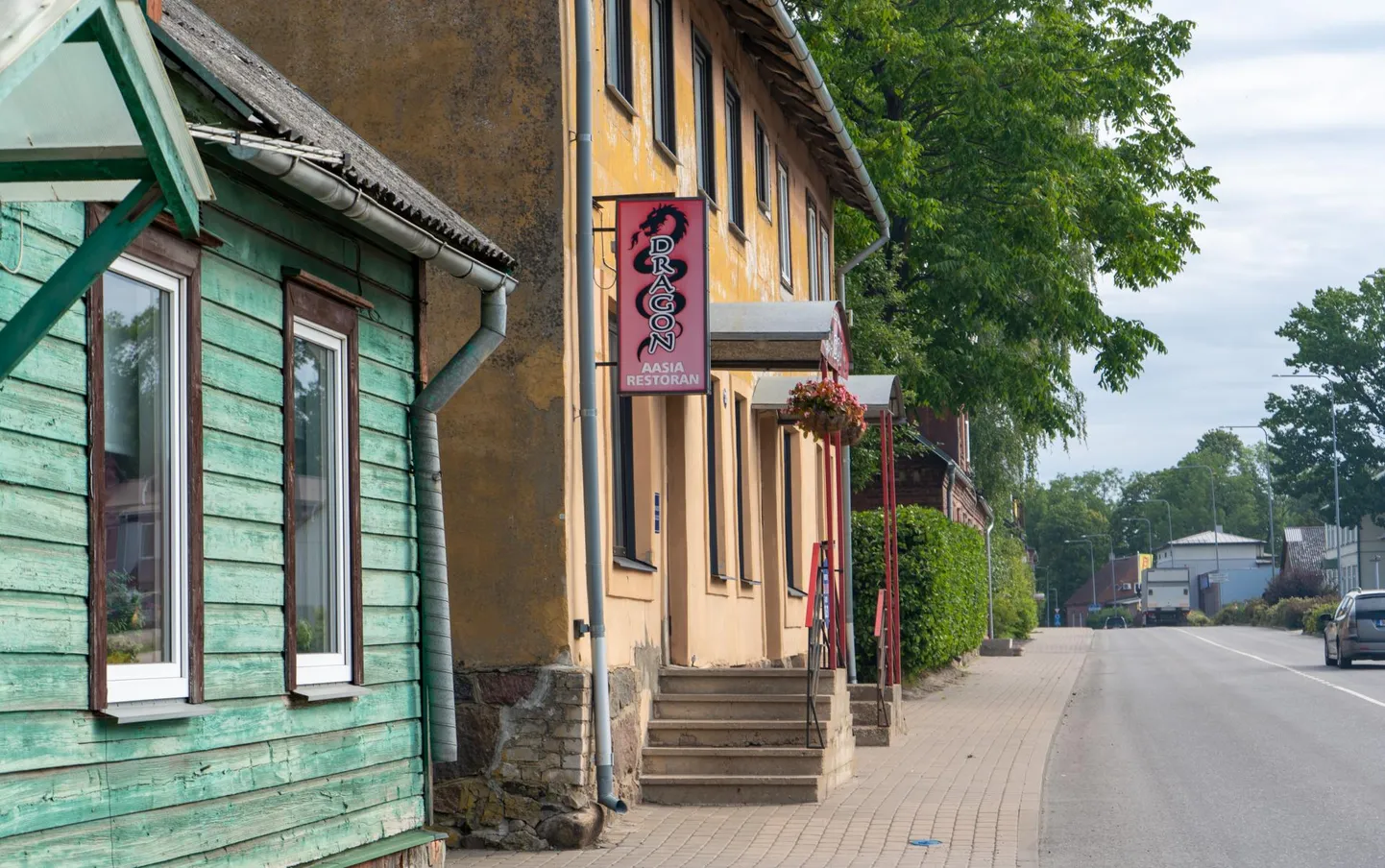 Restoran Dragon on Viljandis Vaksali tänaval tegutsenud juba aastaid.