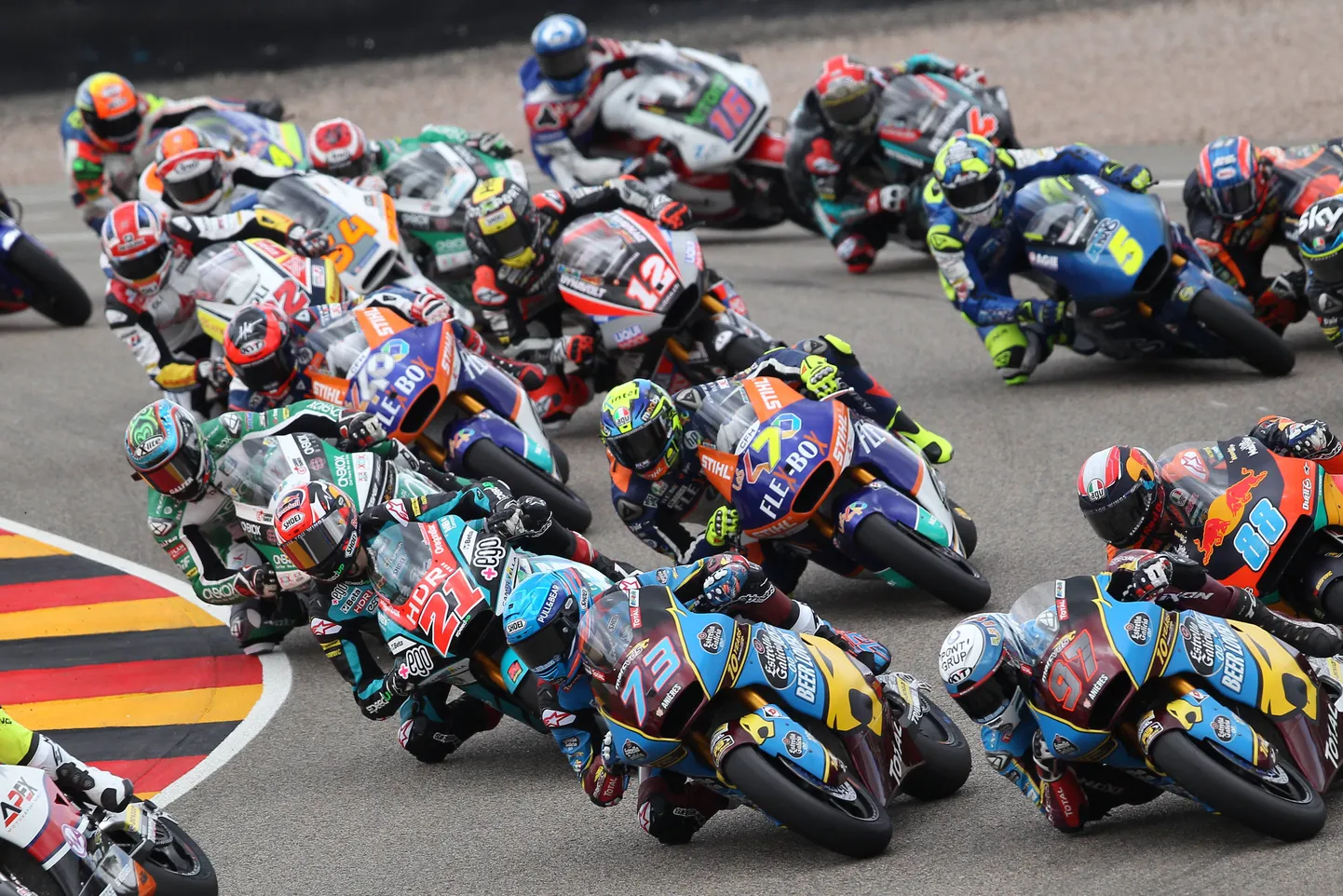 MOTO GP. Pilt on illustreeriv.