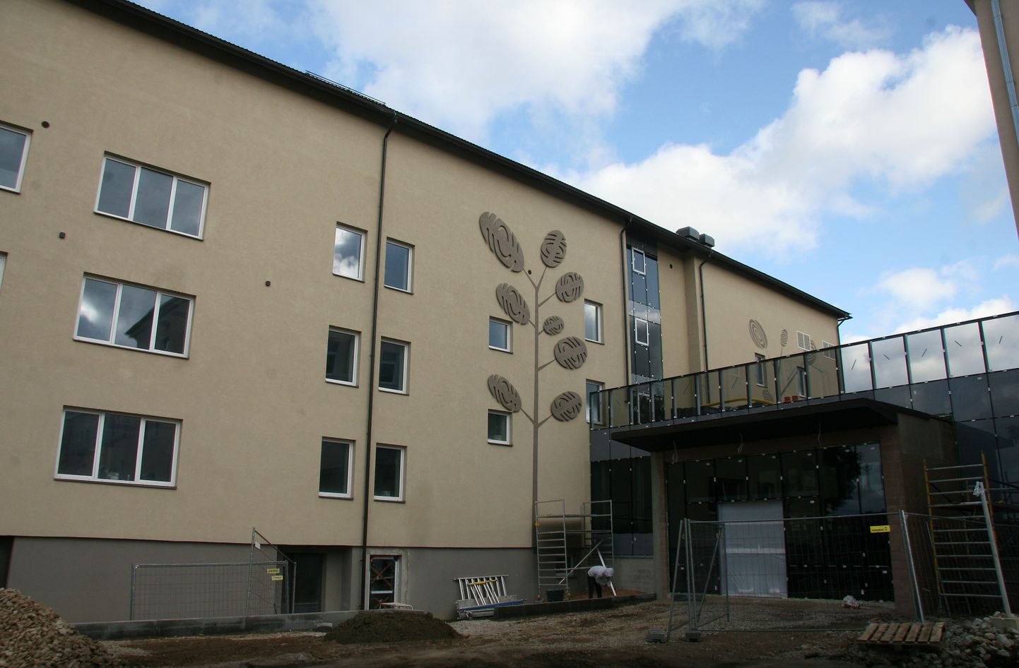Jõhvi tervisekeskus, mis valmis eelmise aasta lõpus.