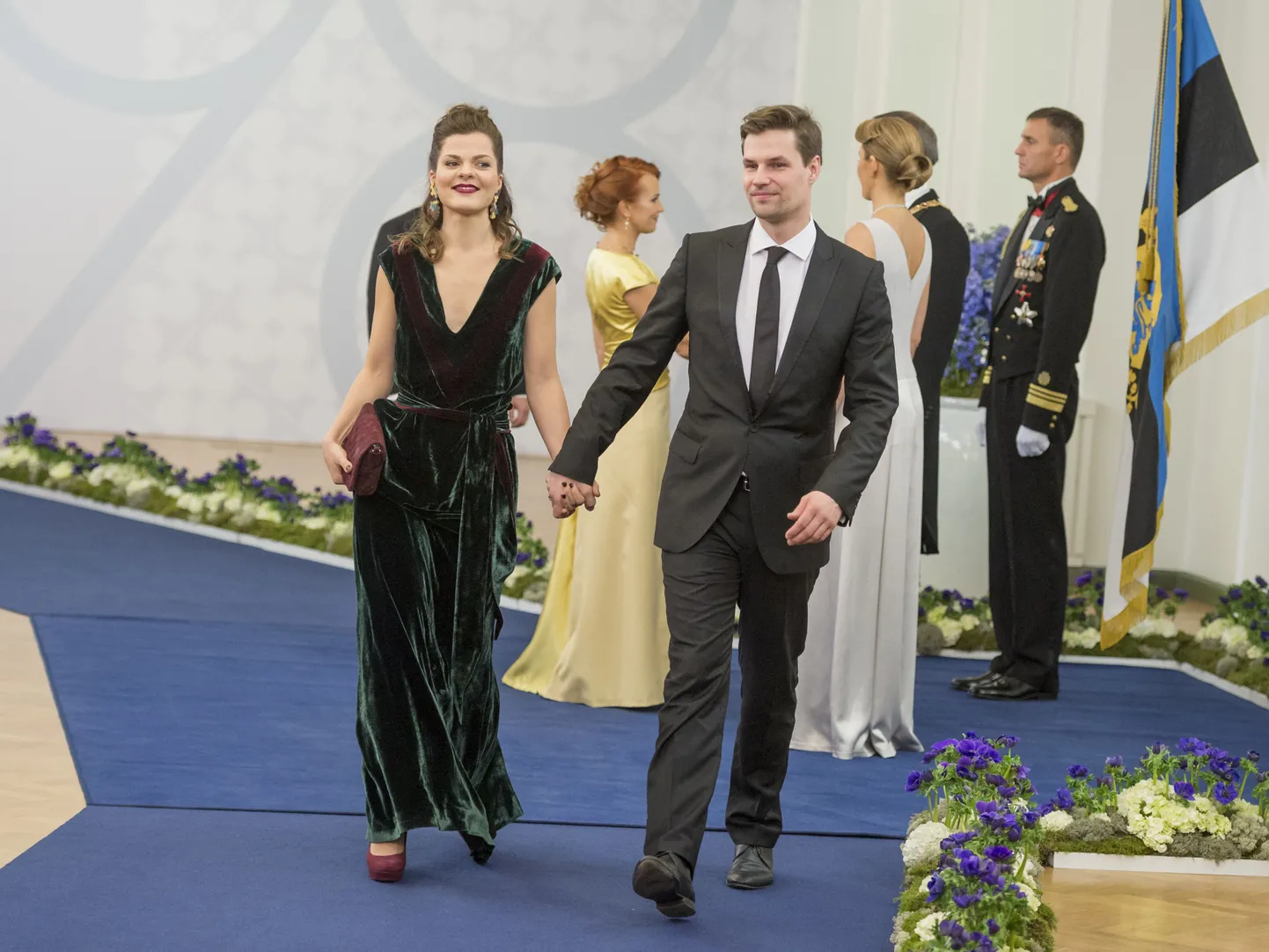 Riigikogu liige Kalle Palling ja Mai Palling.