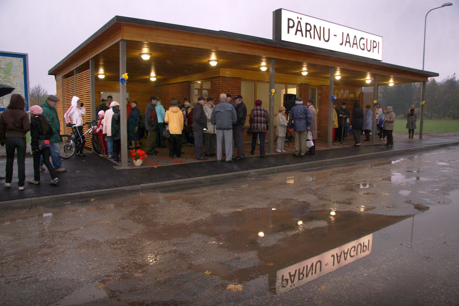 Pärnu-Jaagupi bussijaam.