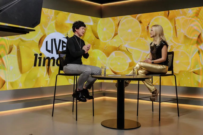 Татьяна Тейвас в студии Limon LIVE.