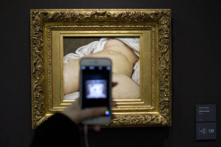 Kunstnik Gustave Courbet kuulus aktimaal «L'Origine du monde» 1866