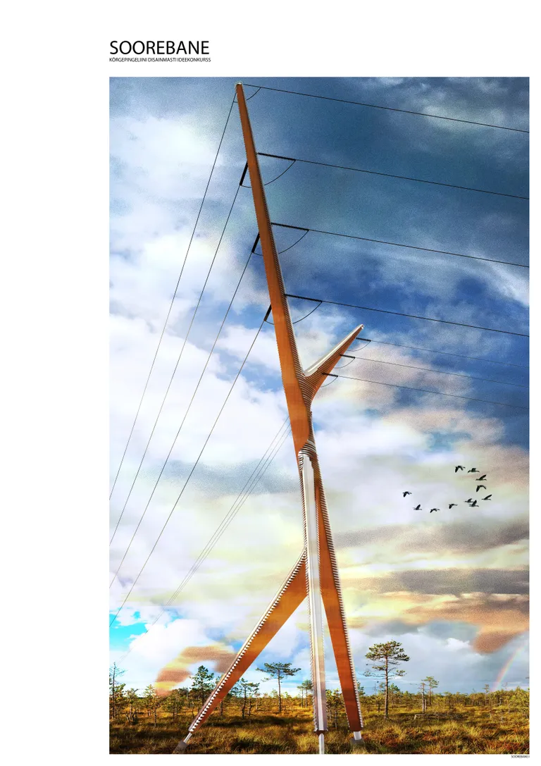 Arhitektuuripraksise PART Eleringi elektrimast. Foto: